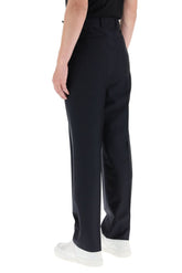 WOOL AND MOHAIR FORMAL TROUSERS